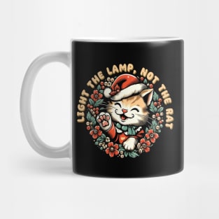 Light the lamp, not the rat! Mug